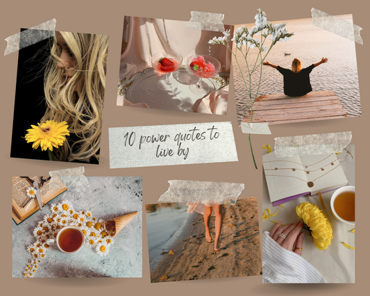 10 power quotes to live by