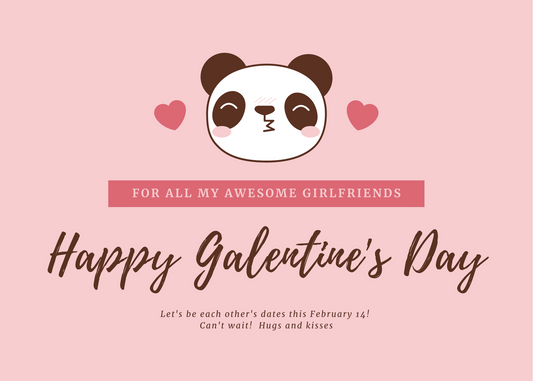 ecard  -HAPPY GALENTINE'S DAY