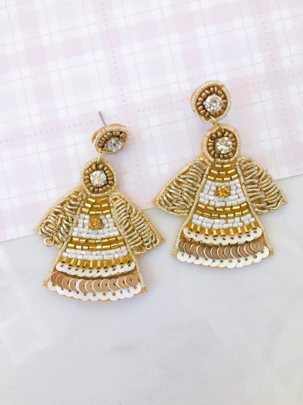 angel earrings