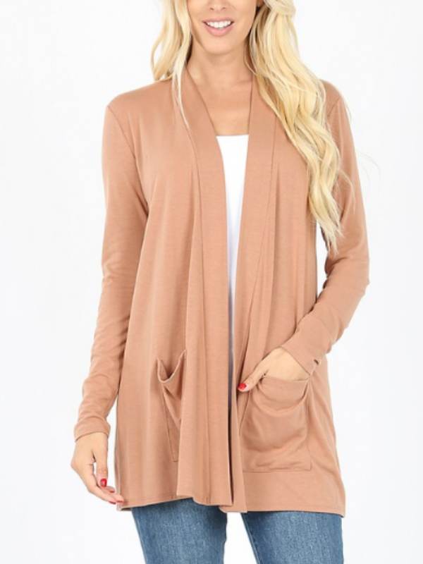 lightweight cardigan LIGHTWEIGHT LONG SLEEVE CARDIGAN women