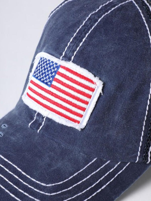 AMERICAN FLAG CAP blue