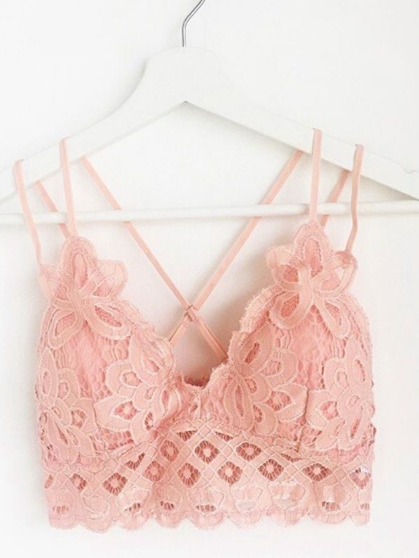 BLOSSOM BRALETTE (PINK SAND)