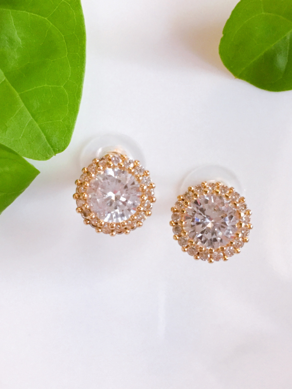 SUNFLOWER STUD EARRINGS (GOLD & SILVER OPTION)