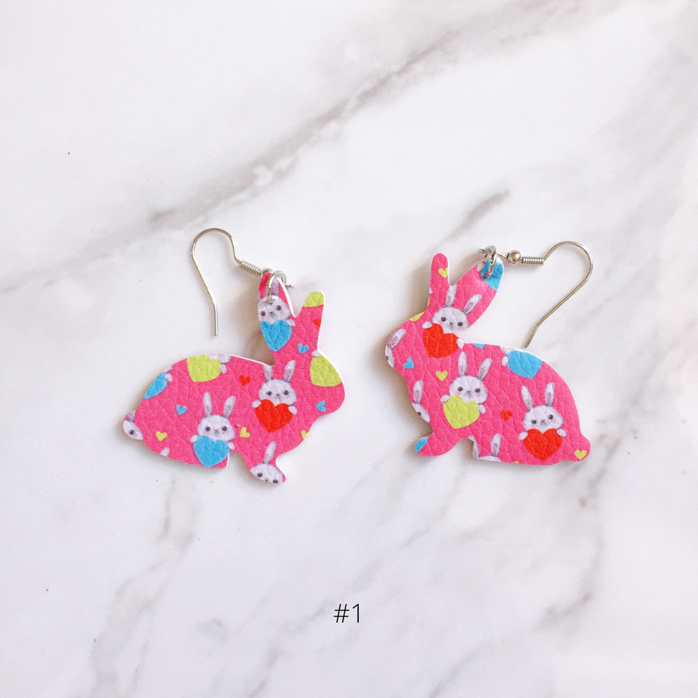EASTER EARRINGS rabbit
