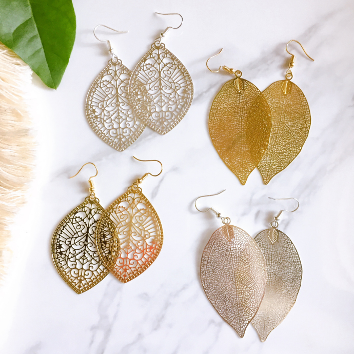 These lightweight earrings boho