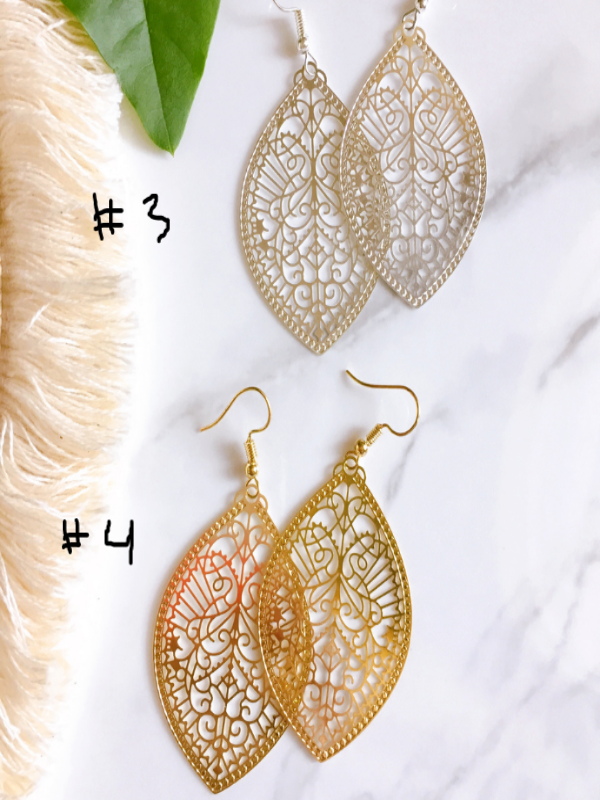 These lightweight earrings boho