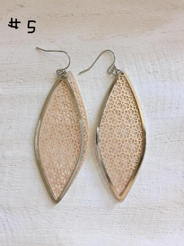 These lightweight earrings boho