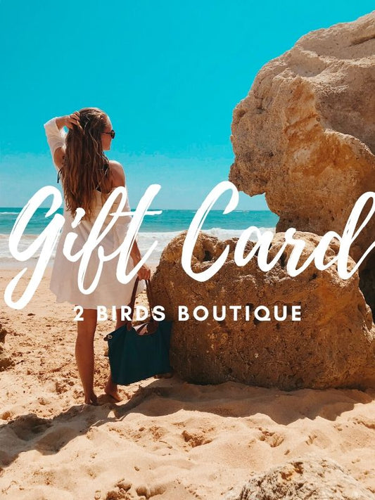 GIFT CARD - picture show women at beach 2 birds boutique
