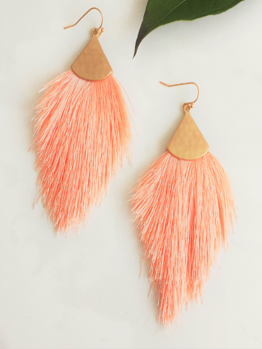 blush pink earrings BLUSH BEAUTY EARRINGS women