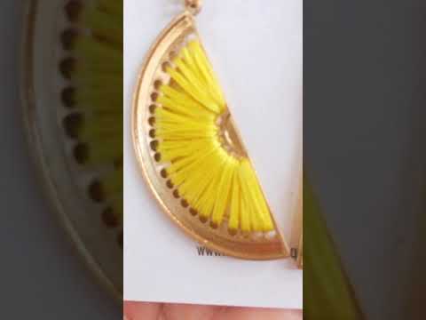 lemon earrings media