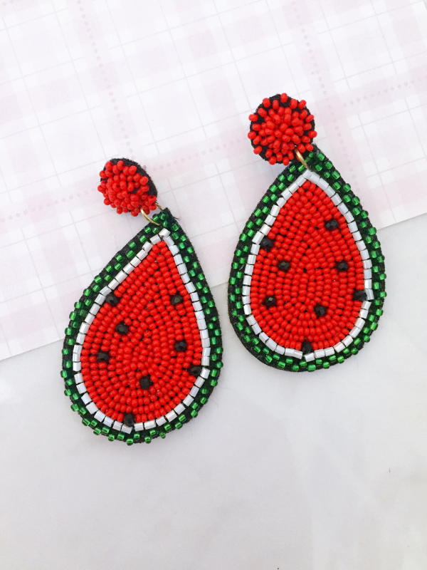 watermelon earring
