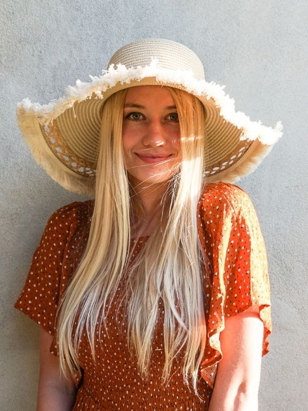 women wearing  THE ROYAL AFFAIR HAT