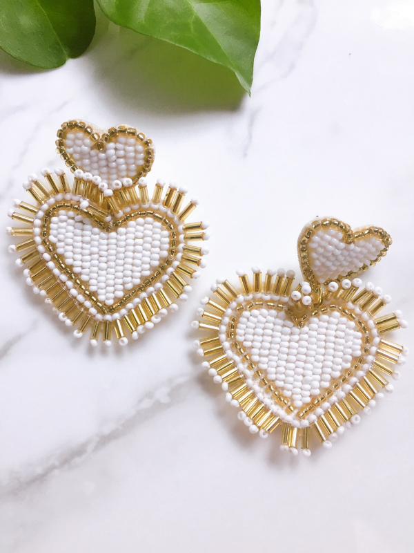 JOY BOX - FOR THE HOLIDAYS - earring heart