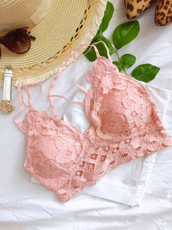 BLOSSOM BRALETTE (PINK SAND) bra 